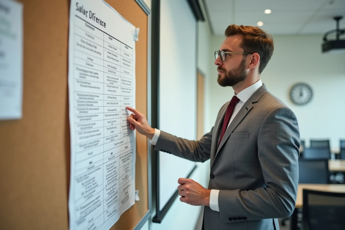 Agent territorial masculin de catégorie A présentant une grille salariale de la fonction publique territoriale
