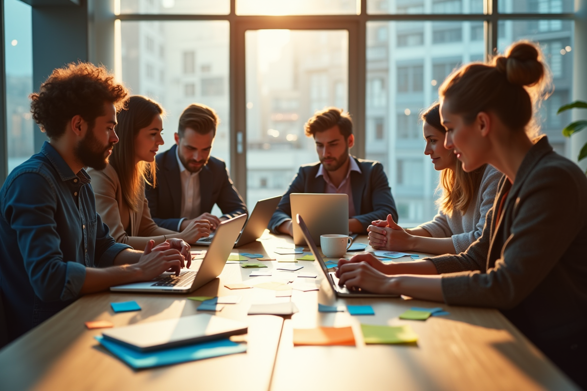 Collaboratif créatif : définition et principes clés