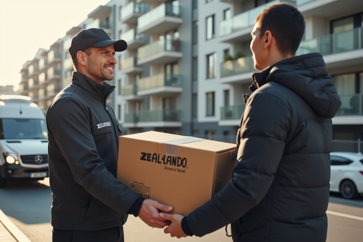 Livraison Zalando : acteurs et processus de distribution des produits