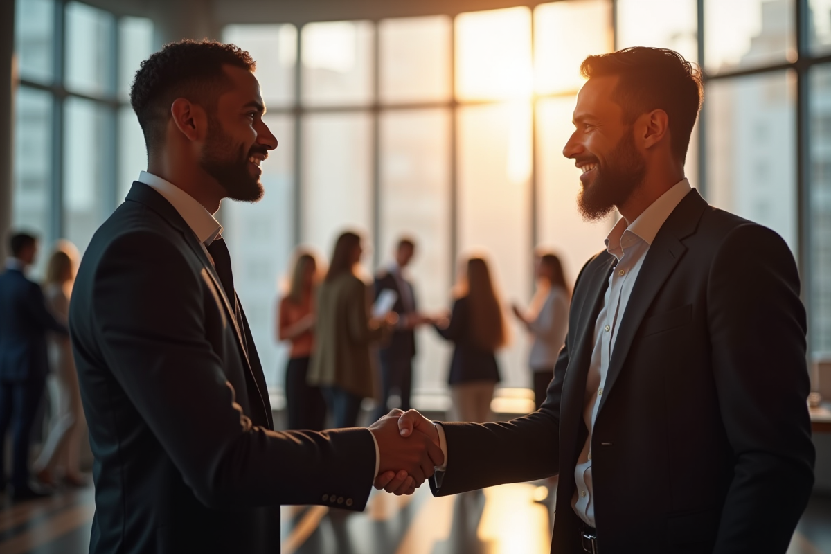 Réseautage professionnel et exemple concret